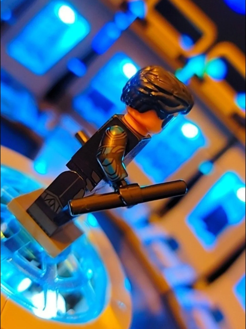 Batman Nightwing Minifigure Lego Compatible